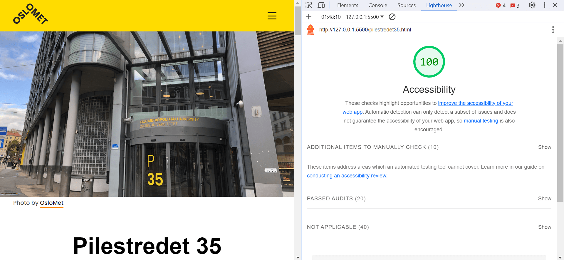 Image of accessibility test for page 3